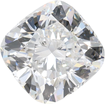 2.14 Carat D VVS1 Cushion Lab Diamond