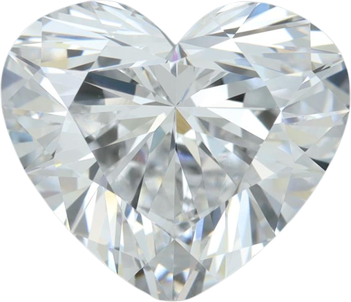 2.01 Carat D VVS2 Heart Lab Diamond