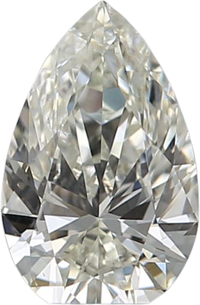 0.5 Carat J VS2 Pear Natural Diamond