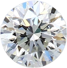 0.5 Carat J VVS1 Round Natural Diamond
