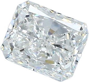 0.7 Carat G VVS2 Radiant Natural Diamond