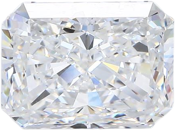 0.57 Carat G SI1 Radiant Natural Diamond