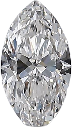 0.54 Carat E SI1 Marquise Natural Diamond
