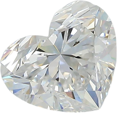 2.02 Carat D VVS2 Heart Lab Diamond