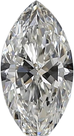 0.5 Carat H VVS1 Marquise Natural Diamond