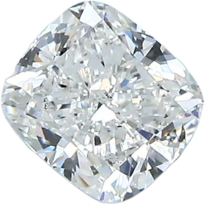 0.7 Carat F SI1 Elongated Cushion Natural Diamond