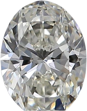 0.52 Carat J VS2 Oval Natural Diamond