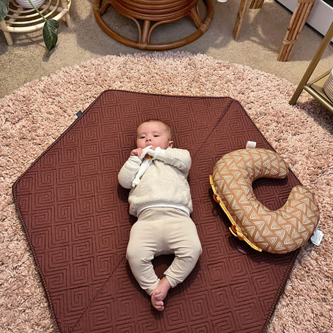 Boppy Play Mat in Exclusive Spice Maze