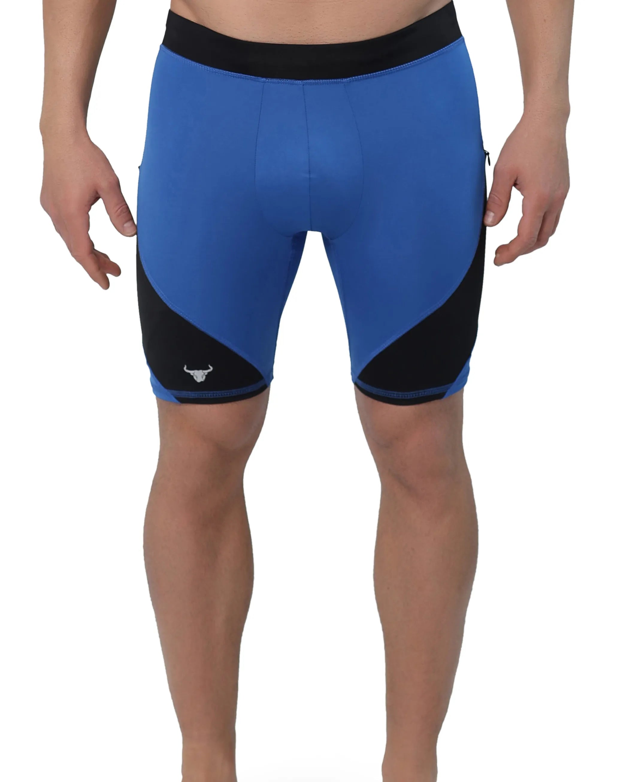 Blue/Black Shorts