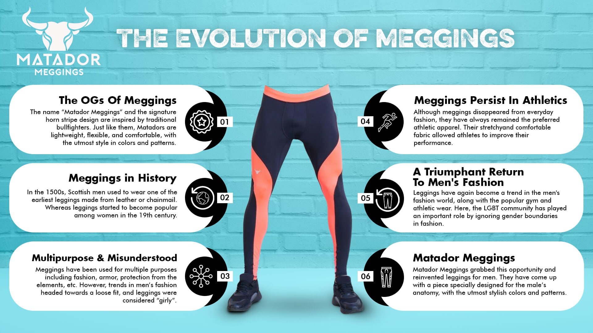 Matador Meggings - Evolution of Men's Leggings