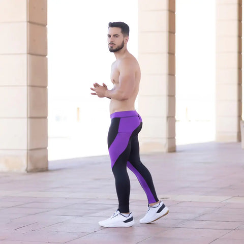 mens running leggings