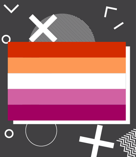 The Lesbian Pride Flag