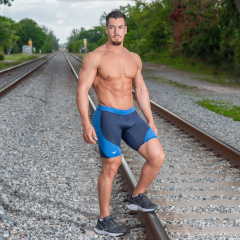 navy blue shorts