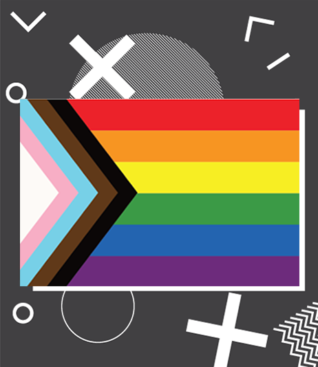 The Progress Pride Flag