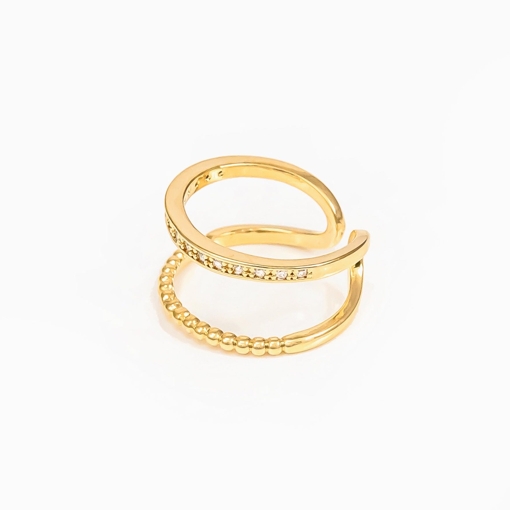 Lily Double Band Ring | Bearfruit Jewelry