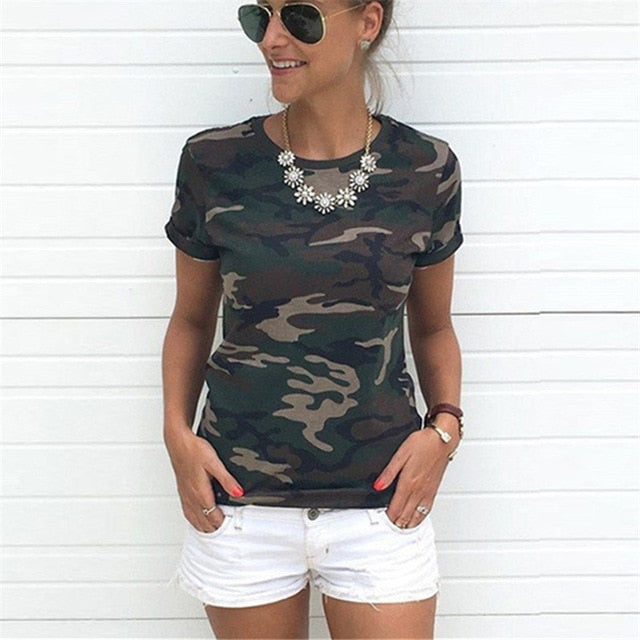 camouflage t shirt for girls