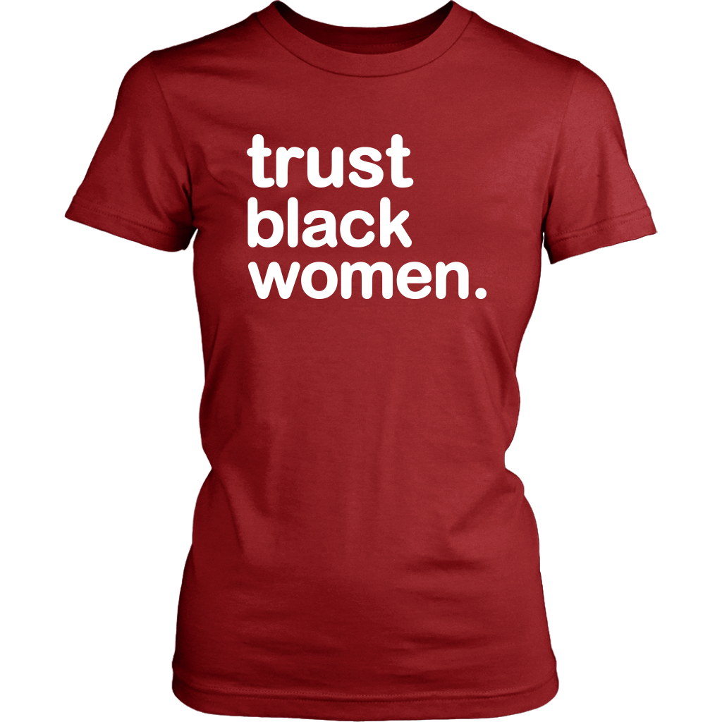 black and red t shirt womens