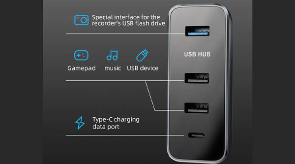 Tesla Glovebox USB Hub - Marnana