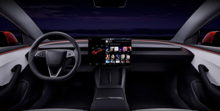 Changes to the exterior and interior of the new Model 3