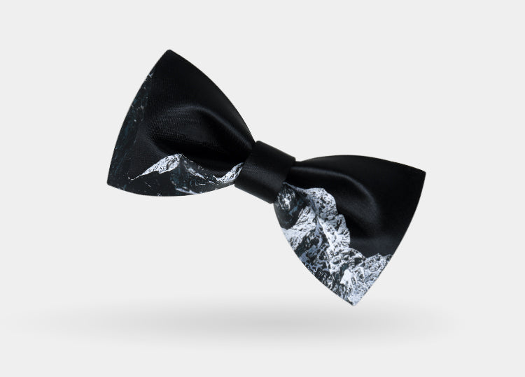 Italian style Velcro Bow tie Black - SaraDesign
