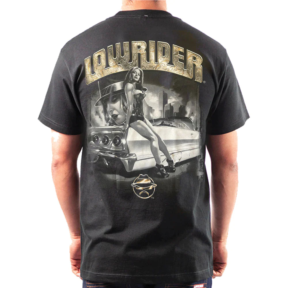 LOWRIDER USA Engraved Tee – THE M.F OLDSCHOOL STORE