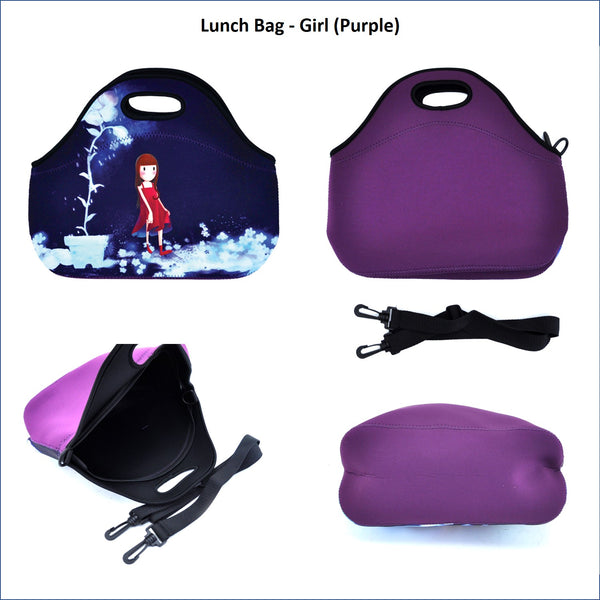 Lunch Bag - Girl (Purple)