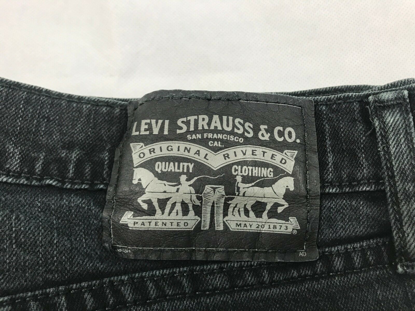 levi strauss black jeans