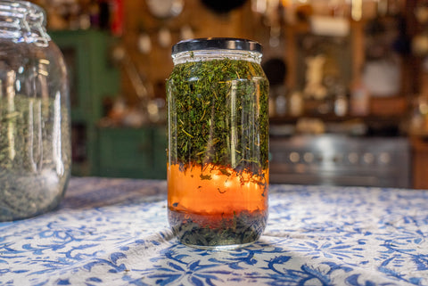 nourishing herbal infusions