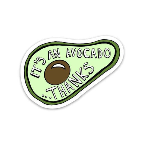 It's an avocado...thanks vine sticker