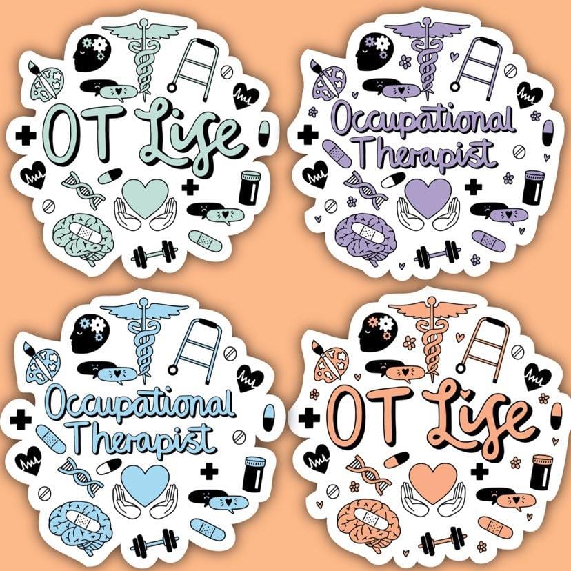 Physical Therapist Sticker Pack – Big Moods