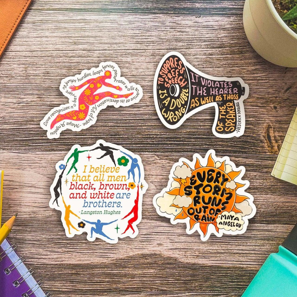 Black History Month Authors Sticker 10 Pack – Big Moods