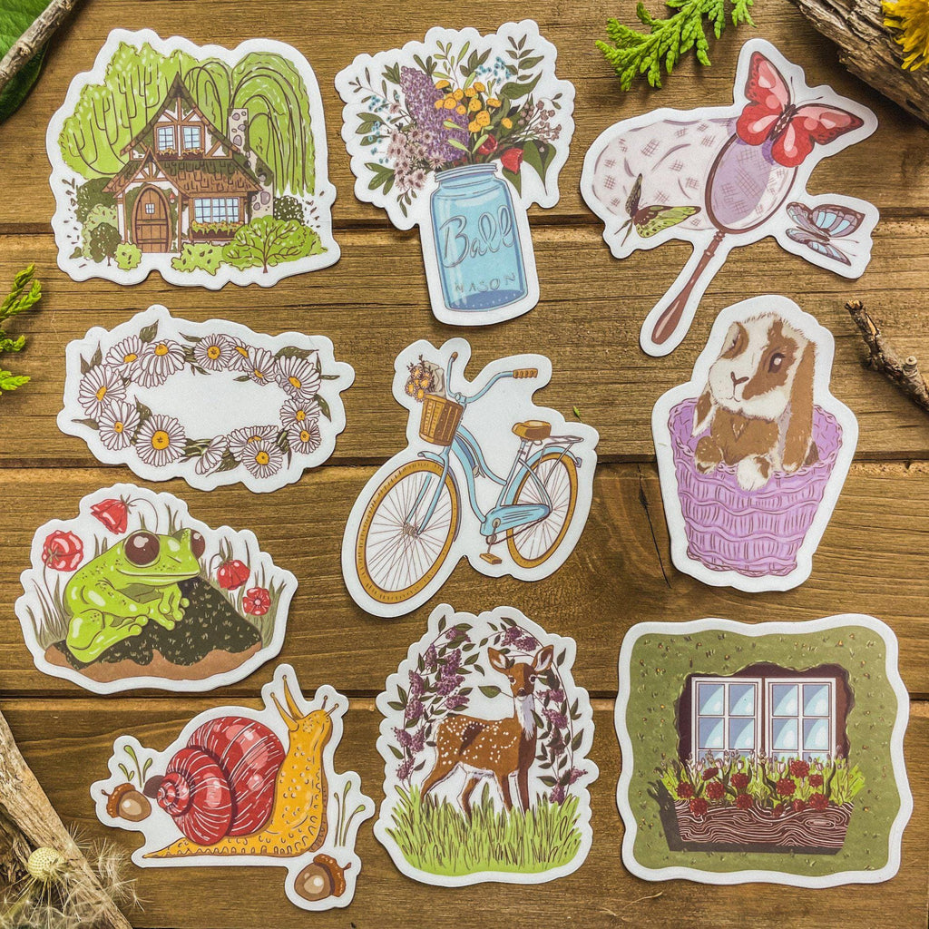 Ultimate Cottagecore Bundle – LaRynn Sticker Co.