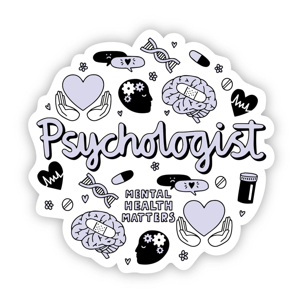 Mental Health Stickers - 10 Pack – Big Moods