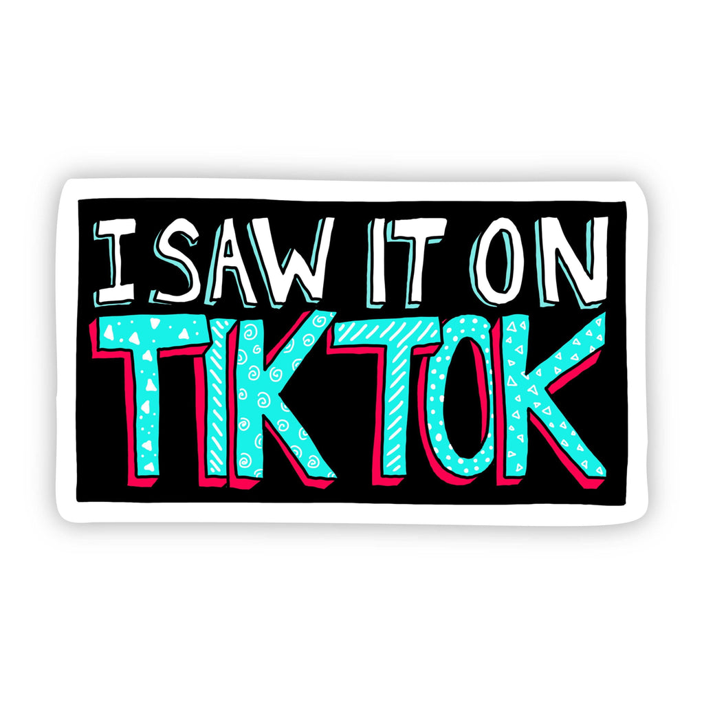 TikTok made me buy it  Sticker by humanthings