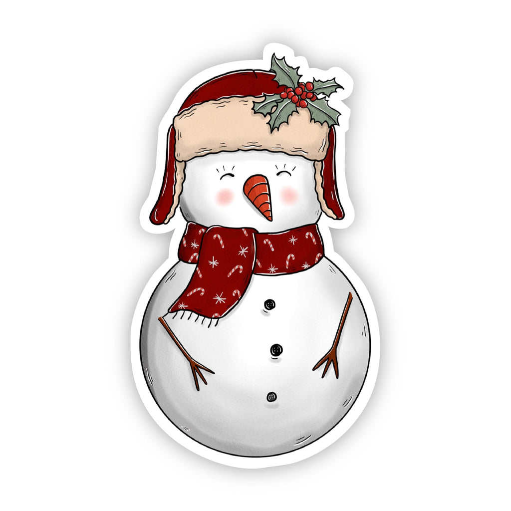 Hot Chocolate Mug Holiday Sticker