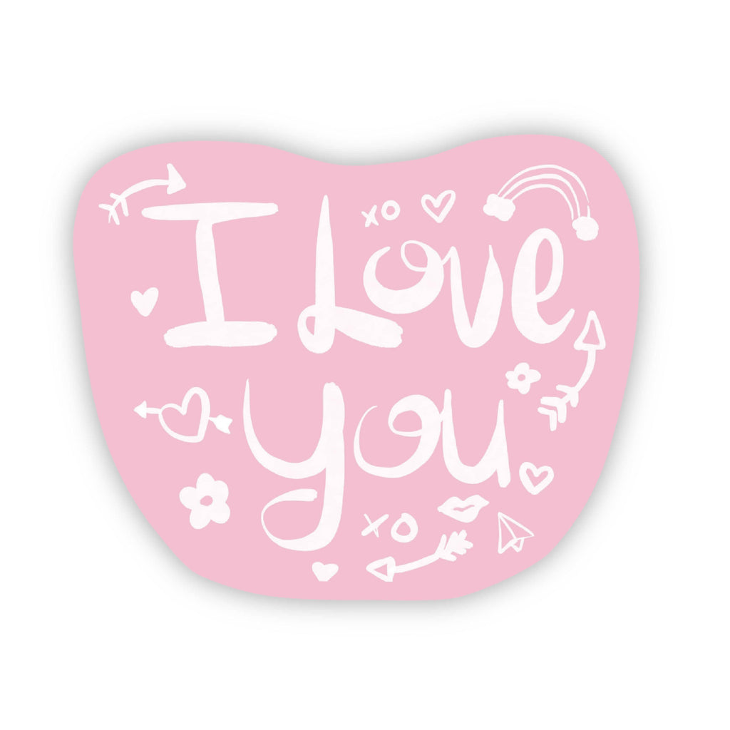 You Are My Heart Pink Love Sticker – Big Moods