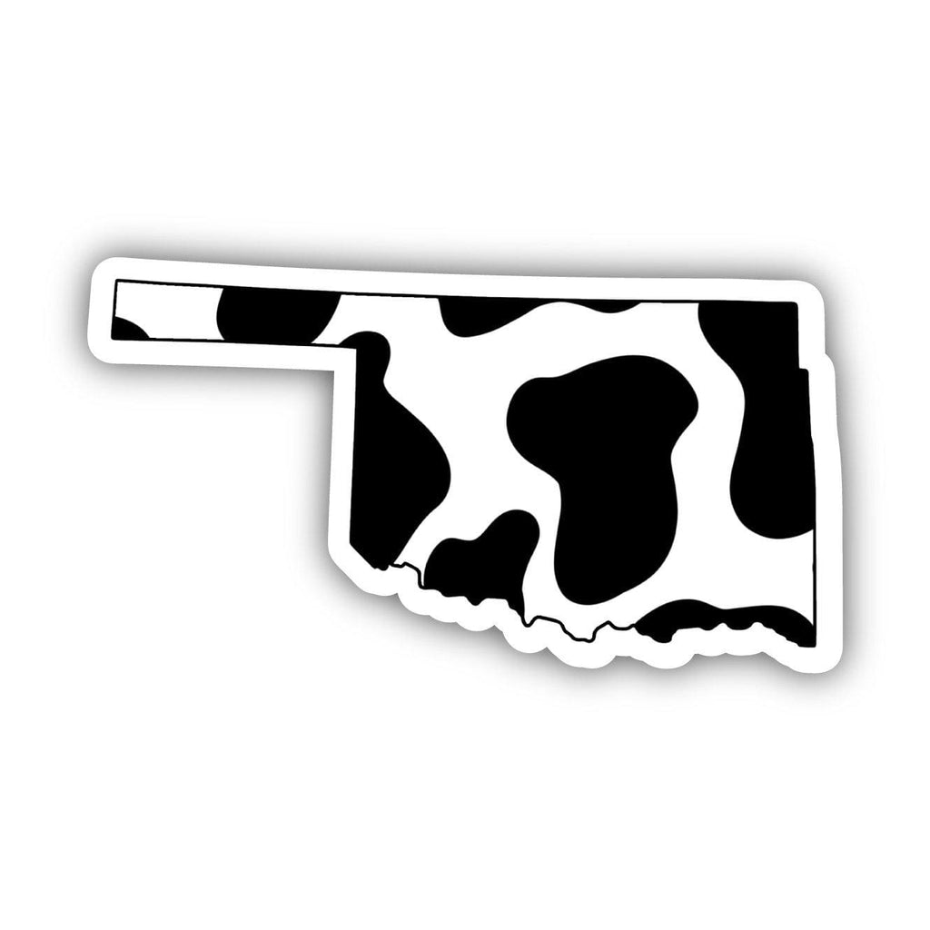 Alabama Cow Pattern Sticker – Big Moods