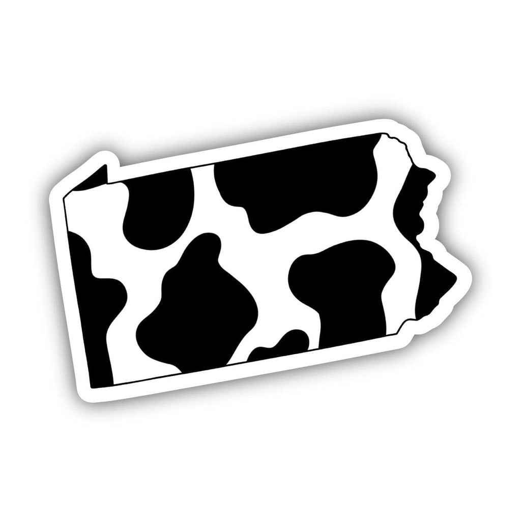 New York Cow Pattern Sticker – Big Moods
