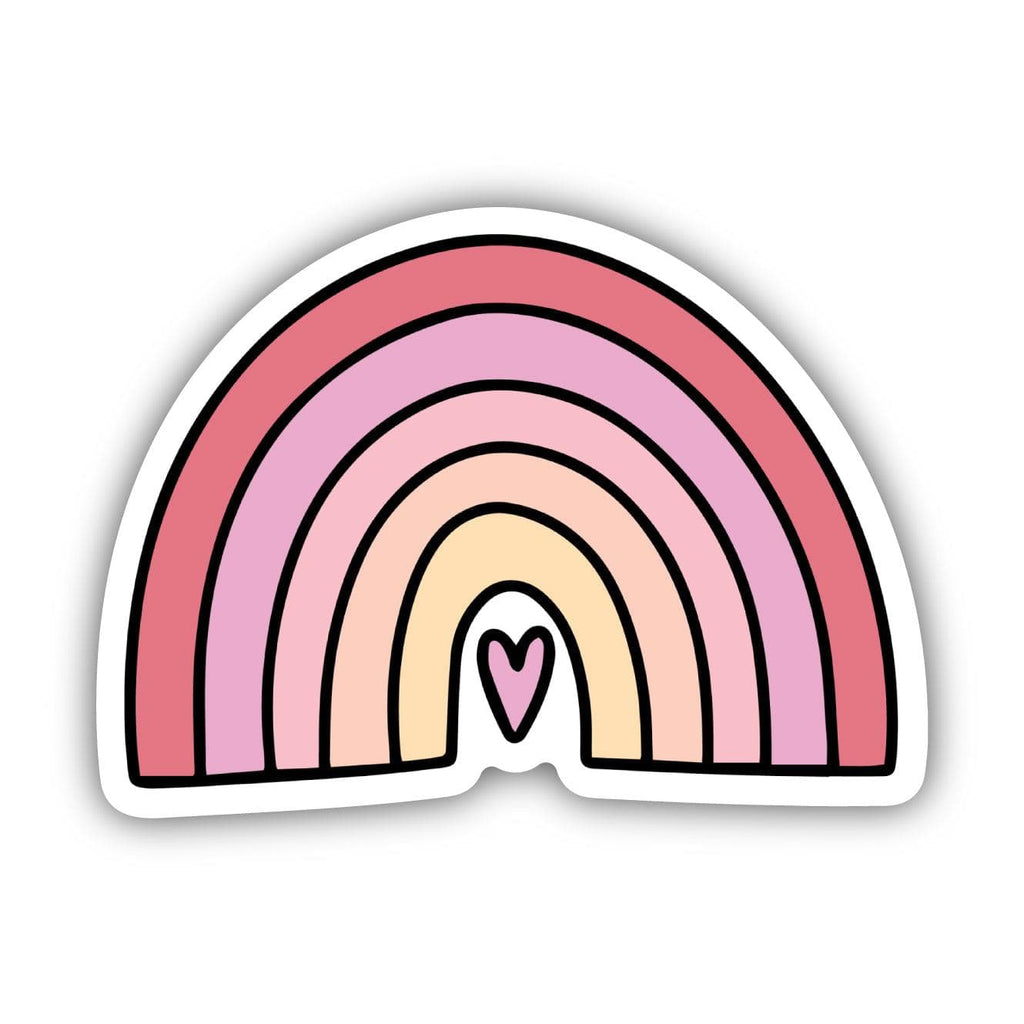 Pink Strawberry Aesthetic Sticker – Big Moods