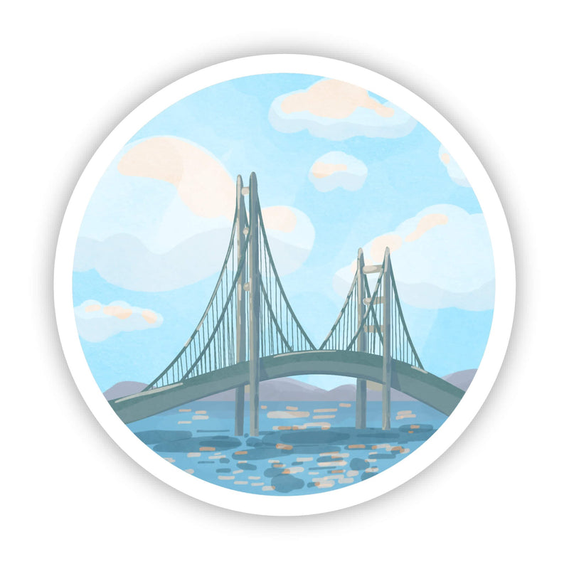Michigan Bridge Sticker – Big Moods
