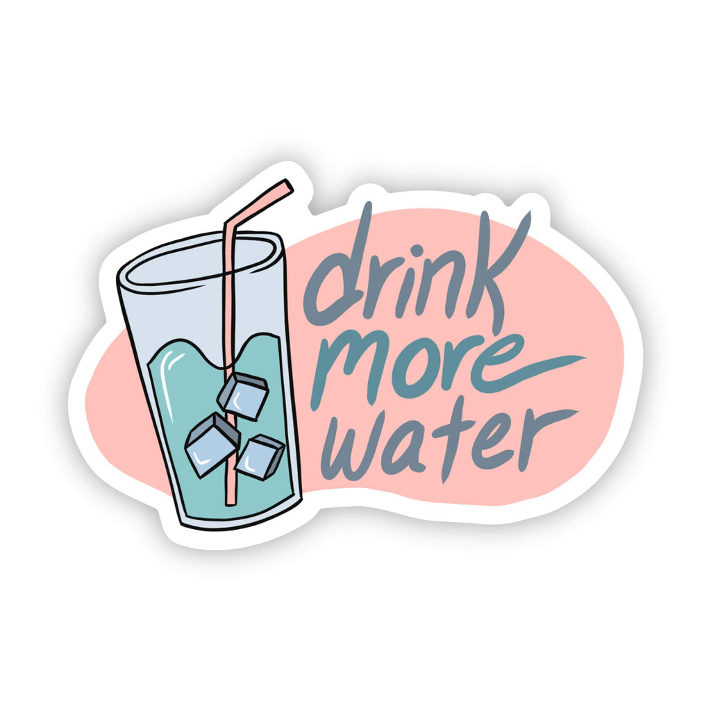 Friendly Skeleton Reminds You to Drink Water Sticker for Sale by