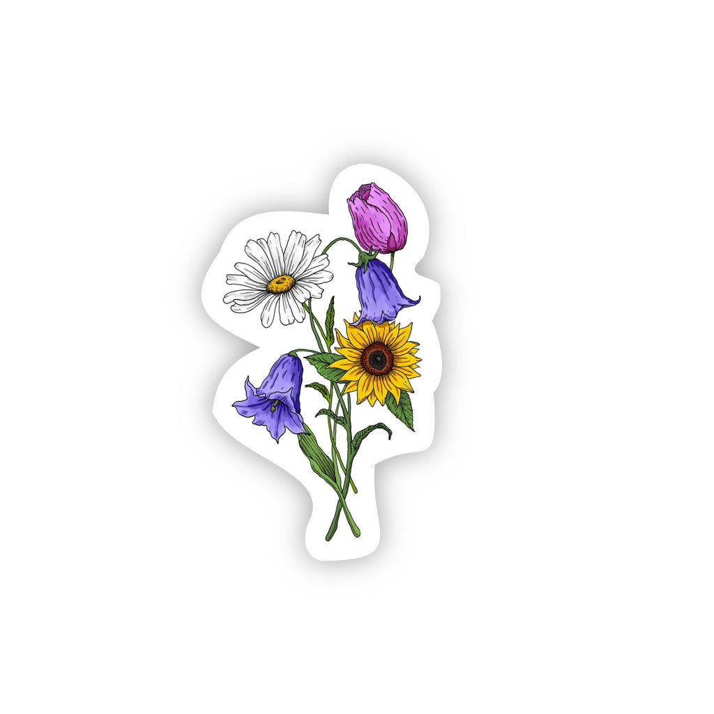 Bloom Sticker for Sale by Milkyprint