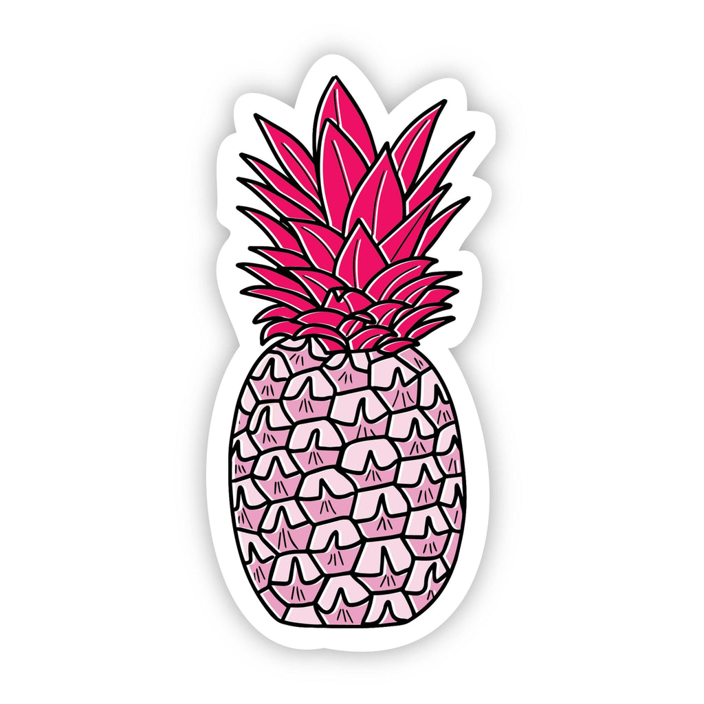 Pineapple Multi Color Aesthetic Sticker – Big Moods