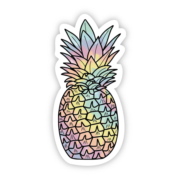 Buy Wholesale Pineapple Tie Dye Aesthetic Sticker By Big Moods Handshake Marketplace