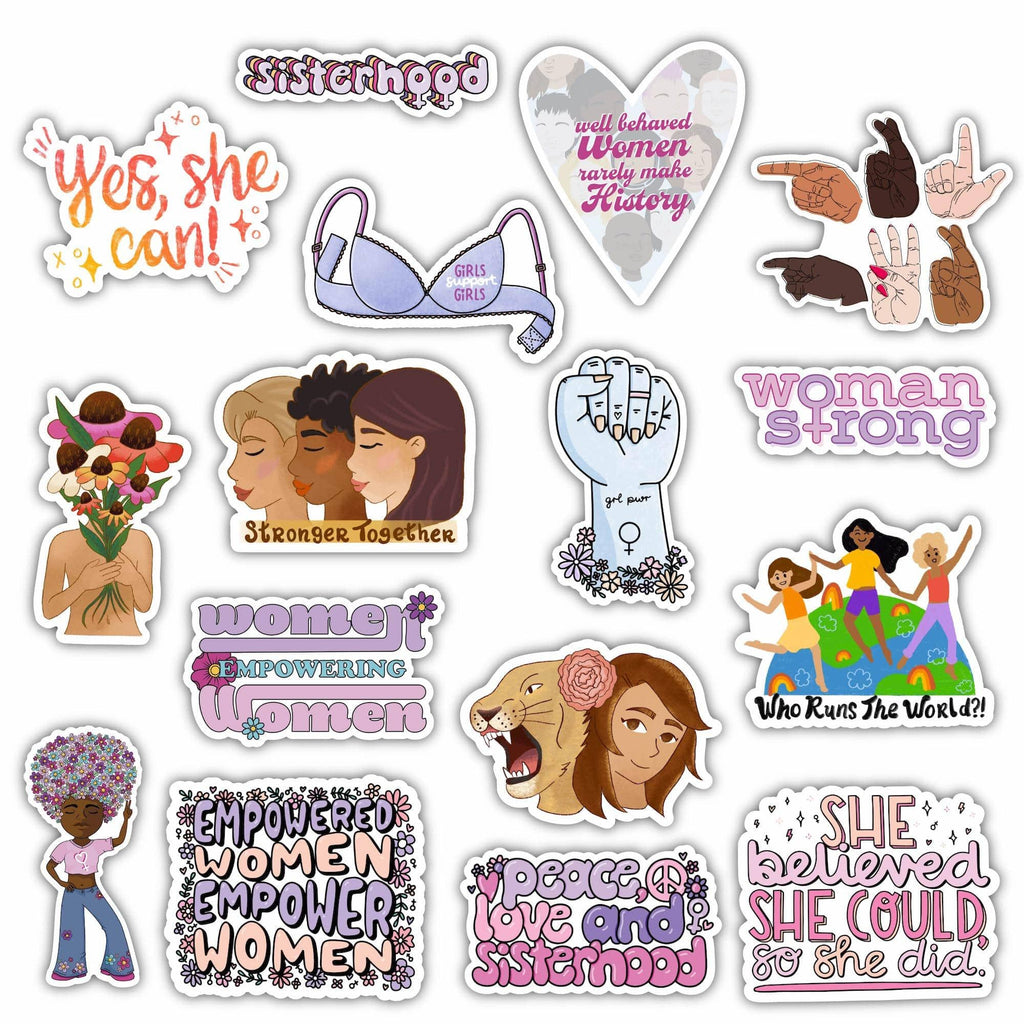 Yoga Girls Sticker Pack Sticker for Sale by madebymaris