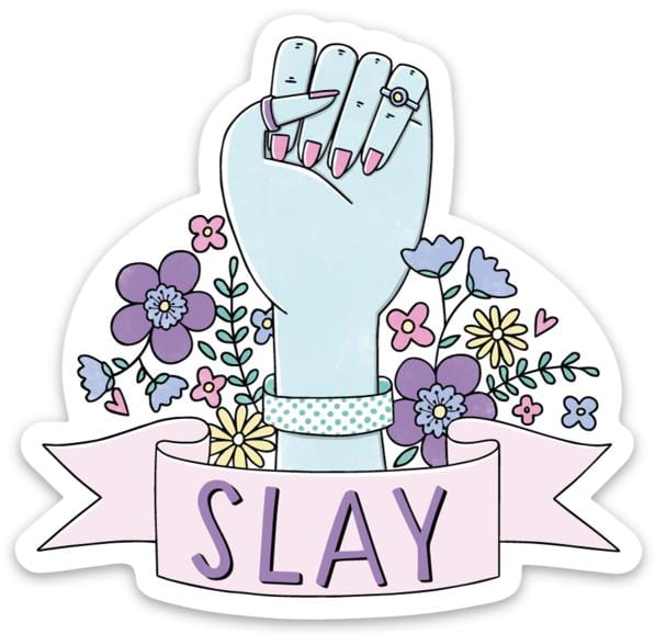 Slay Sticker - Fist – Big Moods