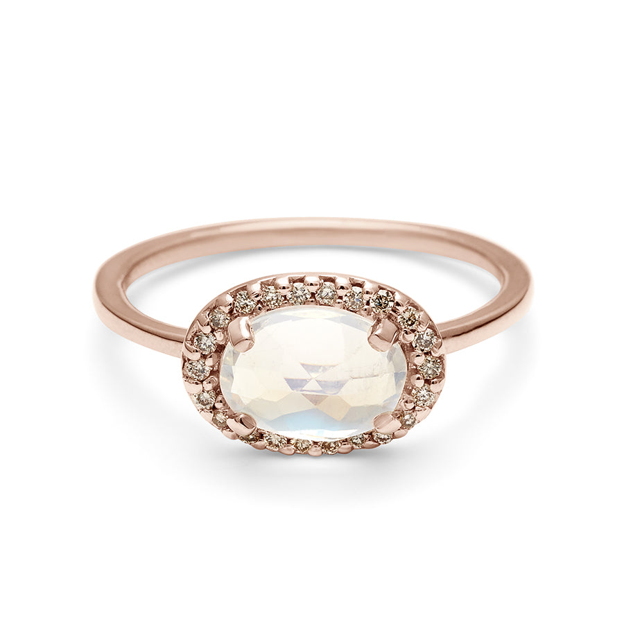 Moonstone Jewelry | Anna Sheffield | Rainbow Moonstone Amulet Ring#N ...