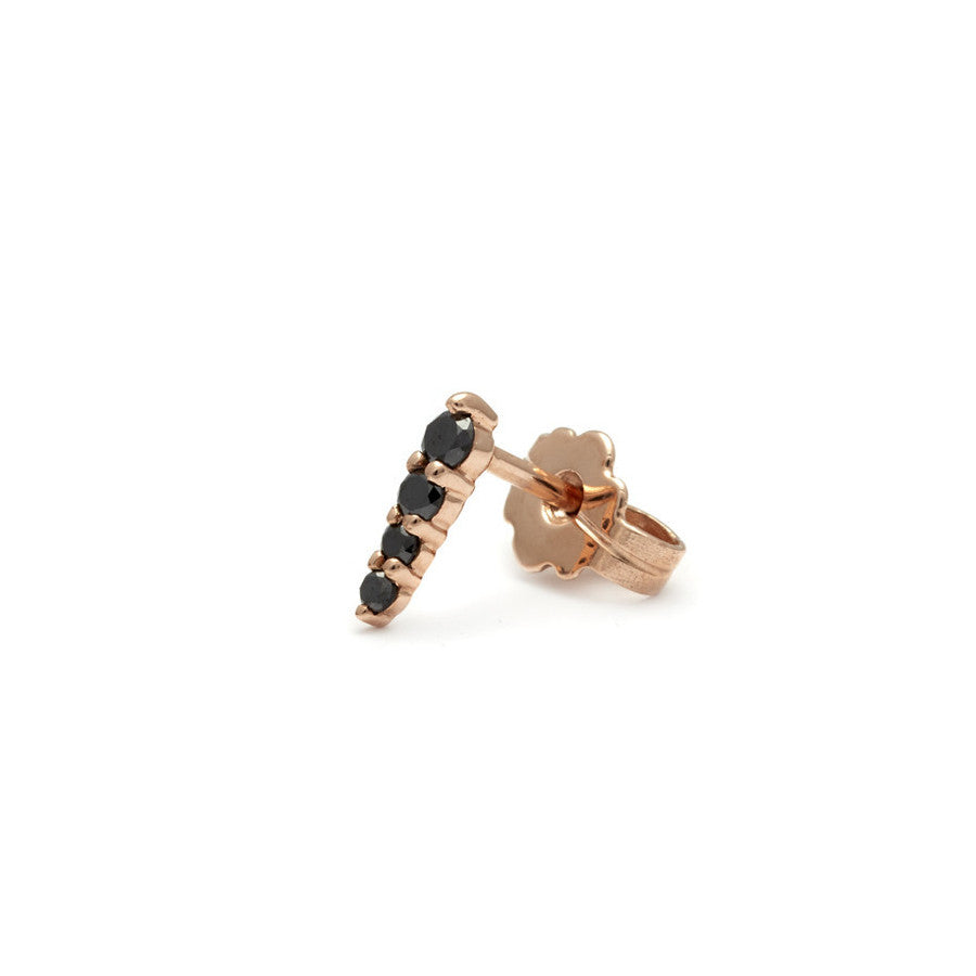 small rose gold stud earrings