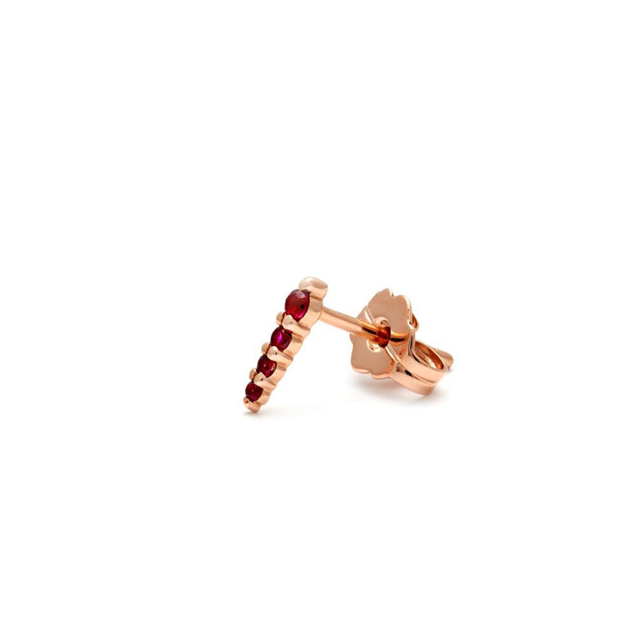 small rose gold stud earrings