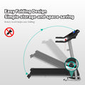 Segmart Clearance! Folding Treadmill for Home, Electric Fitness Exercise Equipment Easy Assembly, Large Running Surface, Smart Digital Motorized Running Machine for Running and Walking, I7183